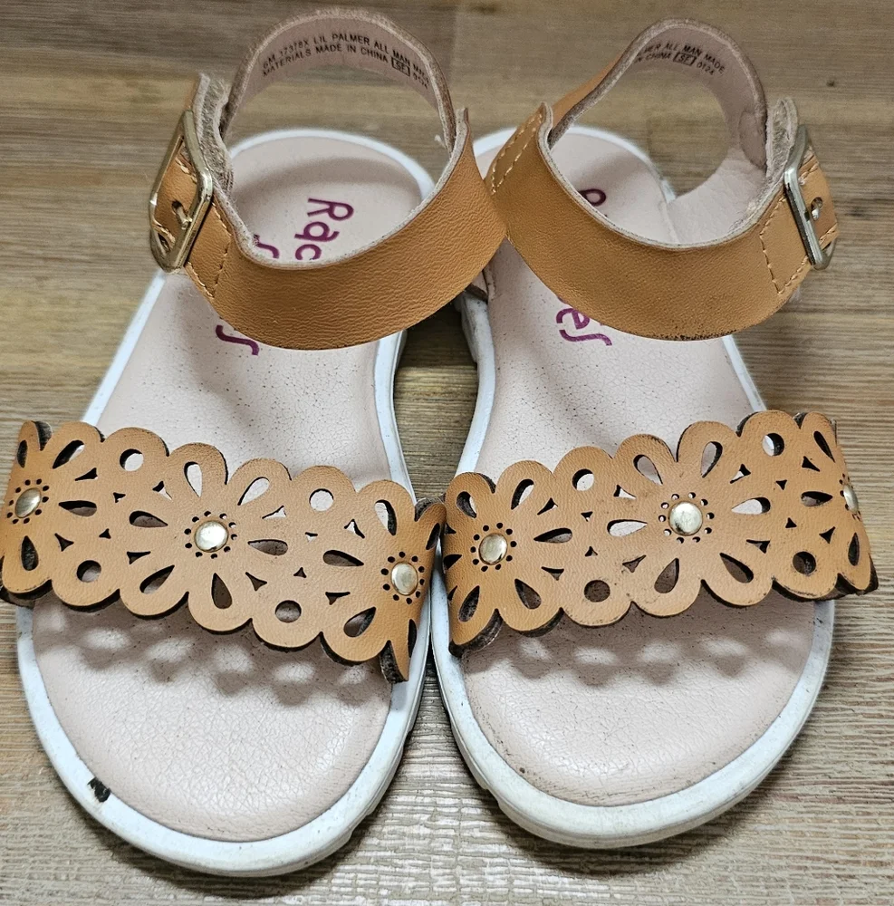 RACHEL SHOES Lil Palmer Infant/Toddler Tan  Sandals, Shoes